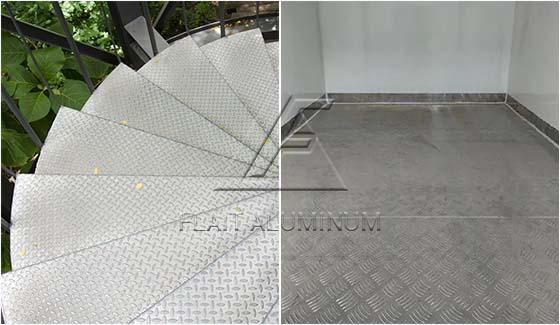 1100 Aluminum Tread Checkered Plate Sheet