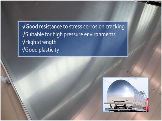 5083 Aluminum Sheet for Tank Truck