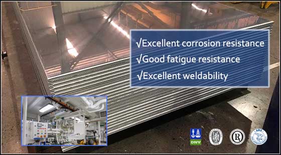 5454 Marine aluminum sheet