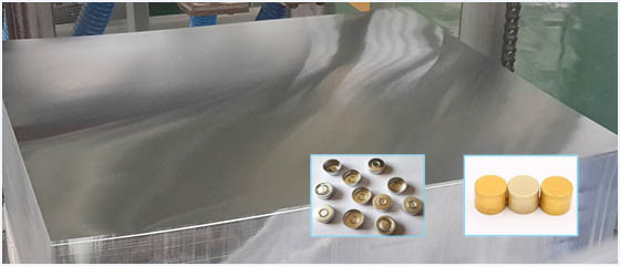 8011 Aluminum sheet plate for bottle caps