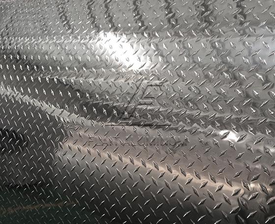 aluminum tread checkered sheet