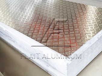 3003 aluminum tread checkered sheet