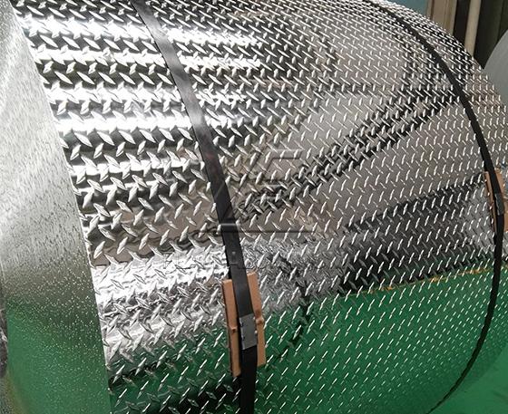 3003 aluminum tread checkered sheet