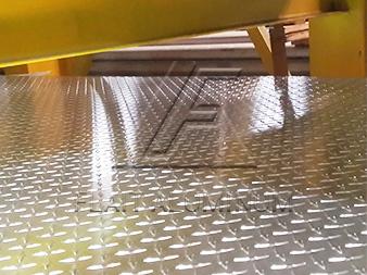 aluminum tread checkered sheet