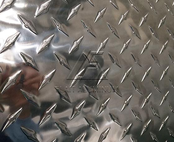 1100 aluminum tread checkered plate