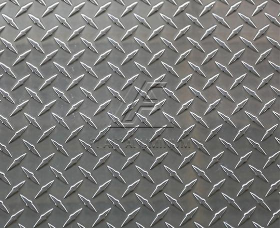 1100 aluminum tread checkered plate