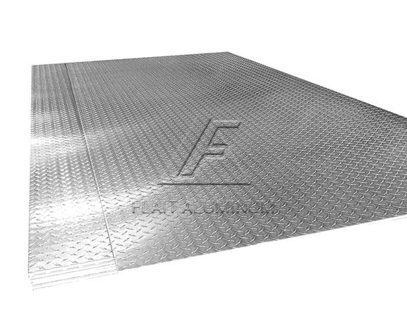 Aluminum diamond tread plate