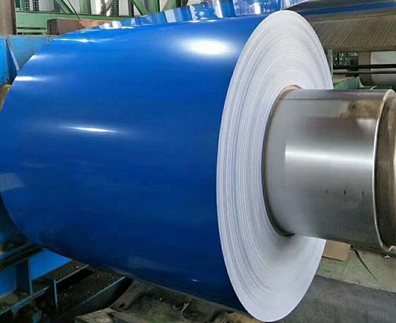 Color coated aluminum coil
