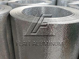 Stucco embossed aluminum coil roll jacketing for pipe insulation