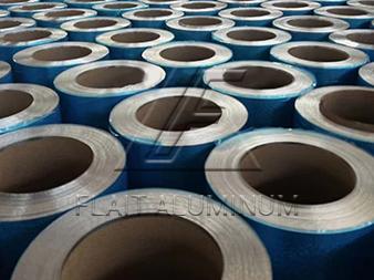 Stucco embossed aluminum coil roll jacketing for pipe insulation
