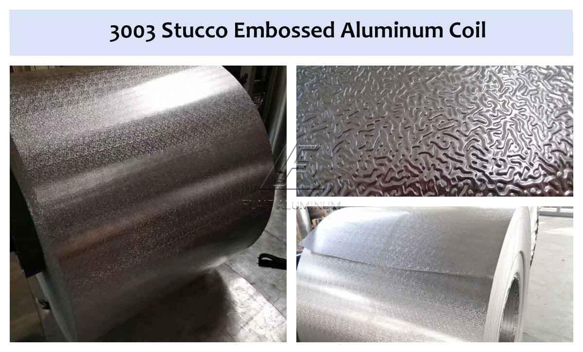 3003 Stucco Embossed Aluminum Coi