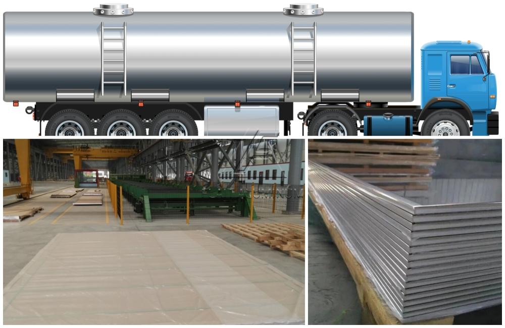 5083 aluminum plate for the tanker body