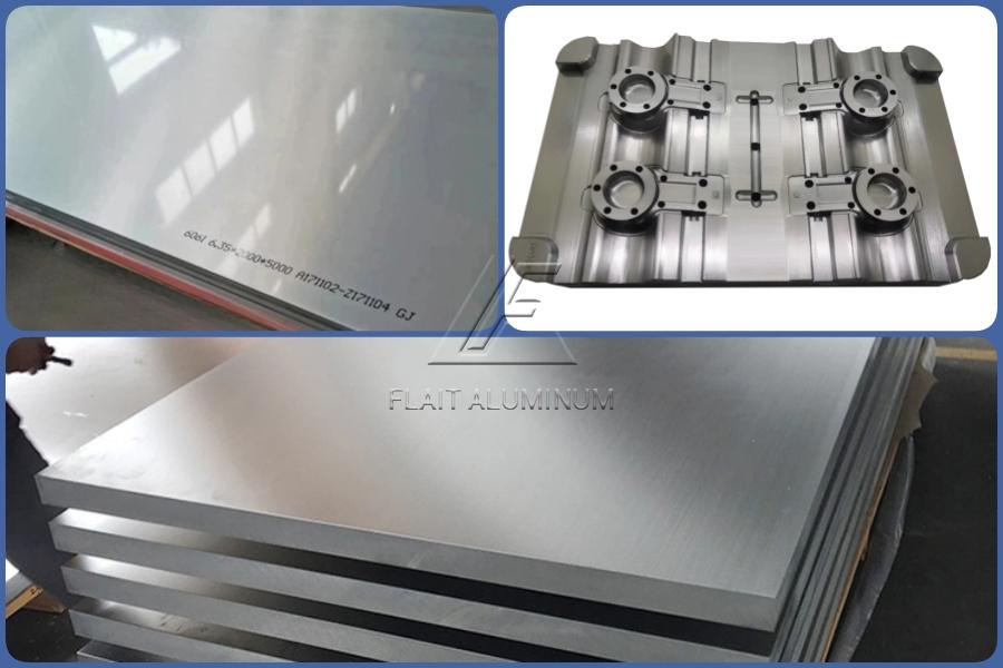 6061 precision ground aluminum plate for precision mold