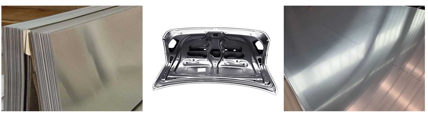 5083 5182 aluminum plate for car trunk lid