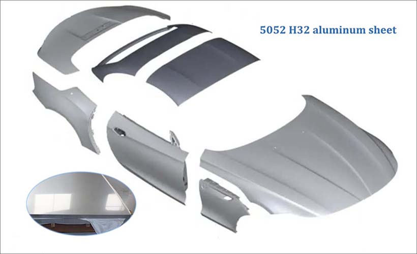 5052 H32 aluminum sheet for auto body panels