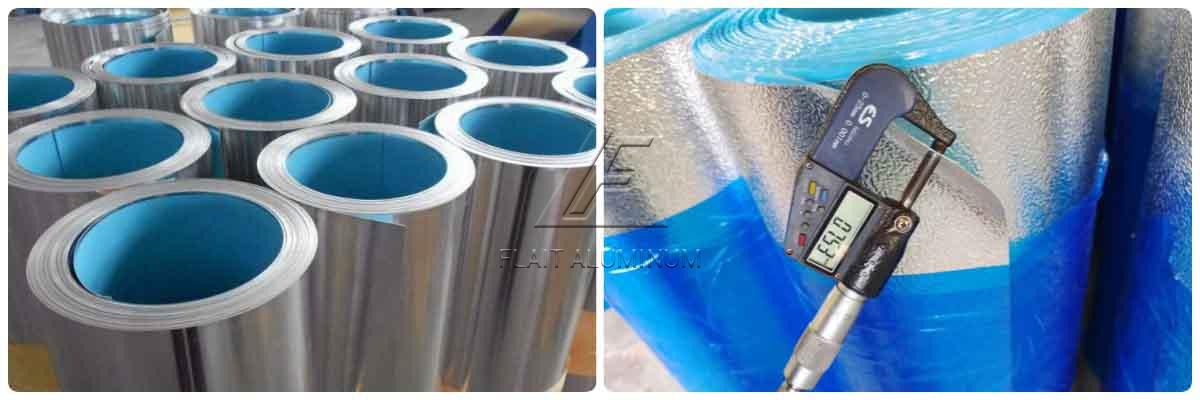 Aluminum polysurlyn moisture barrier embossed roll
