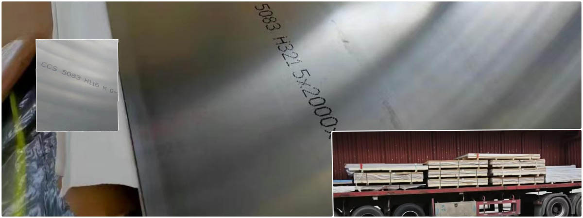 5 tons of 5083 aluminum sheets to Spain