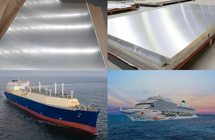 5052 5083 Aluminum plate for ship gangway