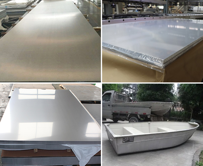 5083 5086 5456 5052 Aluminum plate for bottom hull