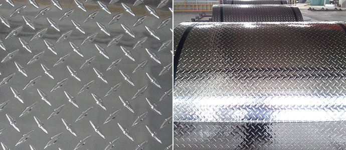 tread pattern aluminum plates