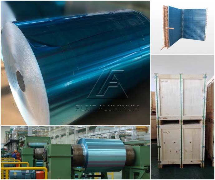 Hydrophilic aluminum foil for air conditioner finstock