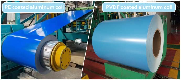 Pre-coated aluminum sheet coil