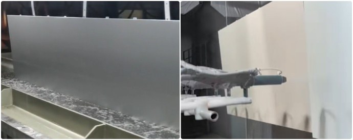 processes of anodized aluminum and pre-painted aluminum