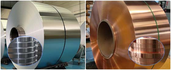 transformer copper strip and aluminum strip