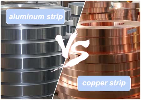 transformer copper strip and aluminum strip