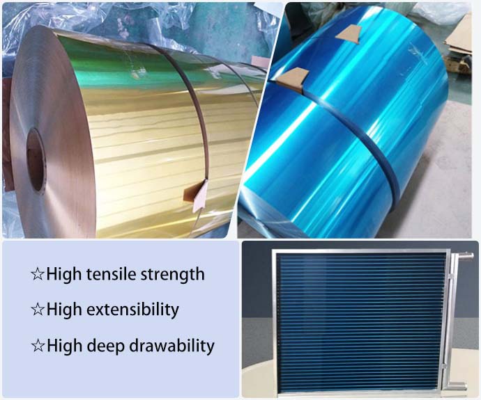 Features of 8011 8006 aluminum foil