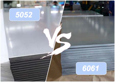 5052 and 6061 aluminum plate