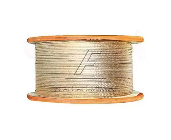 Glass Fiber Coated Polyester Film Copper (Aluminum) Wire