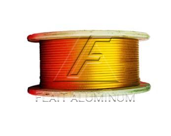 Glass Fiber Wound Enameled Rectangular Copper/Aluminum Wire