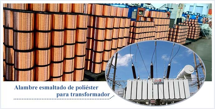 Alambre esmaltado de poliéster para transformador