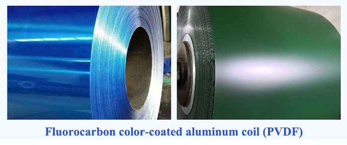 Fluorocarbon color-coated aluminum coil (PVDF)