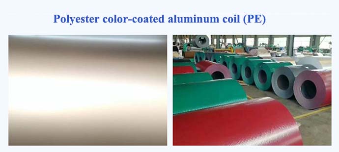 Polyester color-coated aluminum coil (PE)