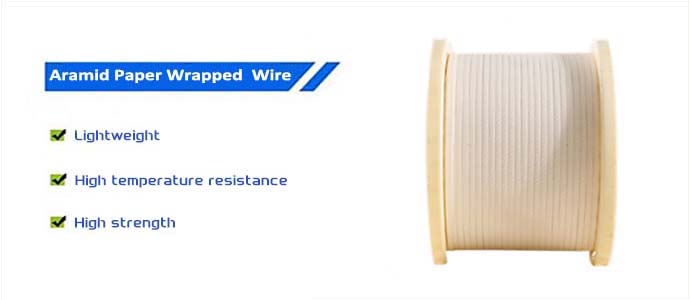 Aramid Paper Wrapped Aluminum Round Wire‌