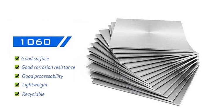 1060 anodized aluminum plate