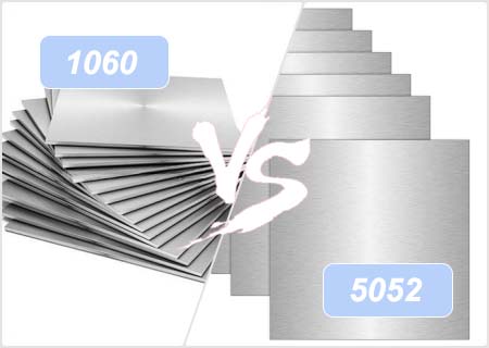 5052 VS 1060 anodized aluminum plate