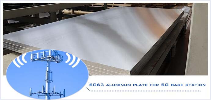 6063 aluminum plate for 5G base station
