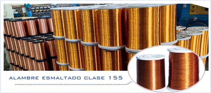 alambre esmaltado clase 155