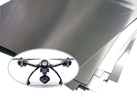 Aviation aluminum plates for drones