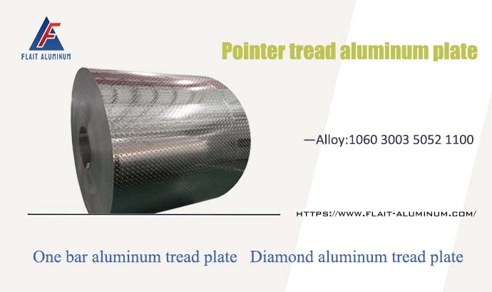 pointer tread aluminum plate