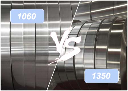 1060 vs 1350 Transformer Aluminum Strip